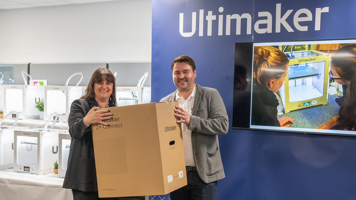 Last week we announced our partnership with <a href="/BAESystemsAir/">BAE Systems Air</a>. Over the next 12 months, we are working with 50 schools in #Lancashire. Through our CPD training, 100 teachers will be empowered to deliver #3Dprinting classes to develop students new skillsets. 
#InspiringLancashire