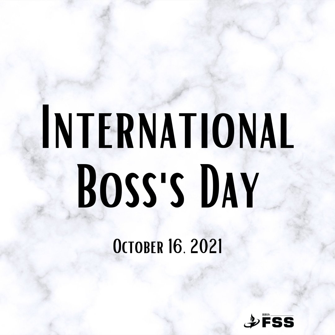 Do you have a boss that is also a leader &amp; mentor? One that just goes above and beyond for their employees?🙌
👉Here's your chance to give them a shout out in honor of National Boss's Day this Saturday, October 16th. 
-please keep it friendly-
