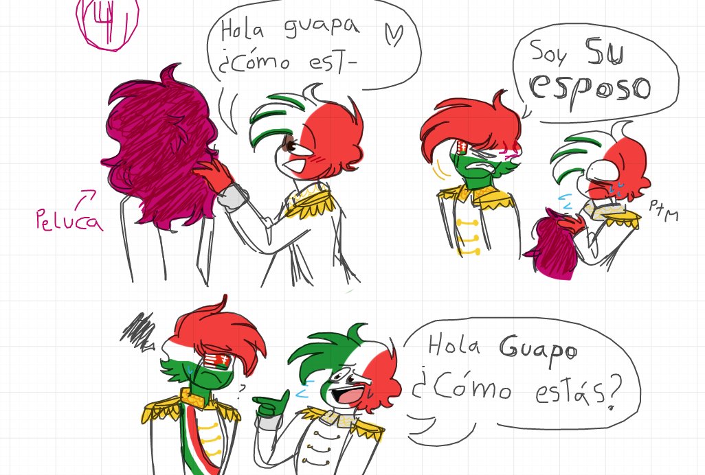 KimmyUwU2's tweet photo. Pues su intento de cortejo no funciono (?
#CountryHumans #CountryhumansMexico #CountryhumansHungria #AusMexWeek https://t.co/xj5pTaK1IQ