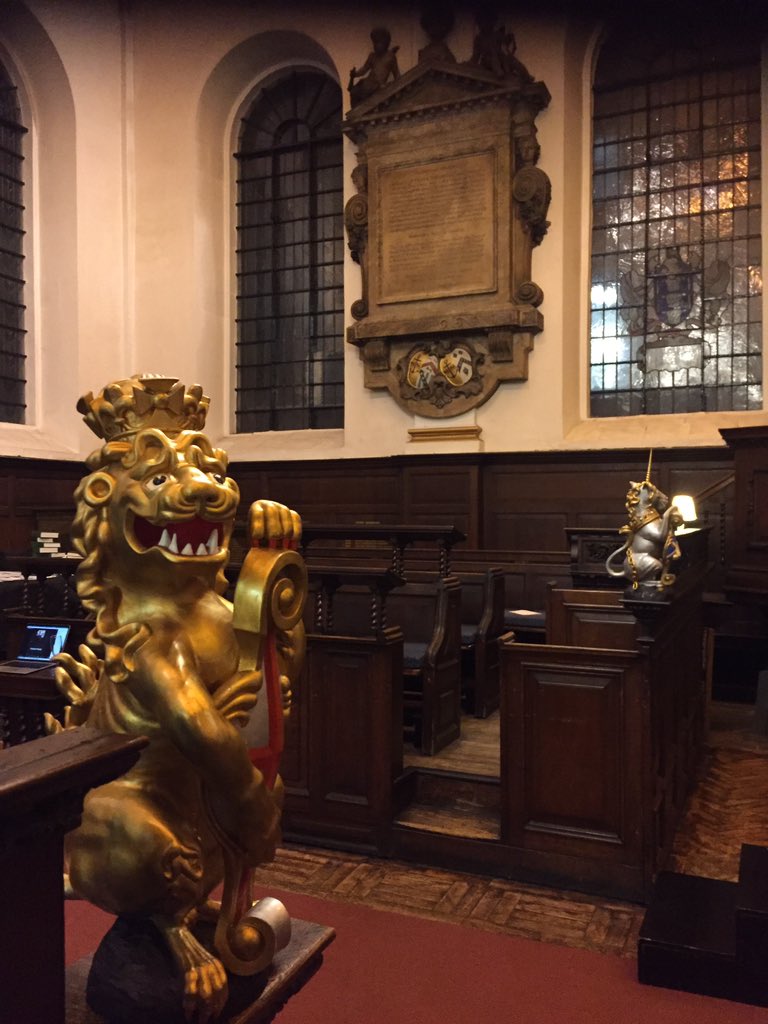 Luke Miller (@archdeaconluke) on Twitter photo Tonight the Lord Chancellor’s appointments secretary couldn’t be with us <a href="/MargaretPattens/">St Margaret Pattens</a> so I read the Letters Patent, the Royal Beasts looking on. (And an excuse for the scarlet Cassock.) <a href="/bishopSarahM/">BishopSarah</a> Tonight the Lord Chancellor’s appointments secretary couldn’t be with us <a href="/MargaretPattens/">St Margaret Pattens</a> so I read the Letters Patent, the Royal Beasts looking on. (And an excuse for the scarlet Cassock.) <a href="/bishopSarahM/">BishopSarah</a>