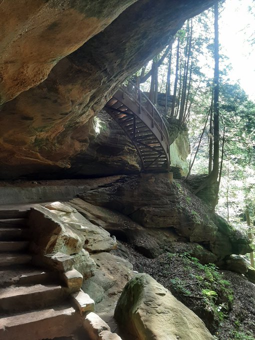 Went to Old Man's Cave today for a hike. Was such a beautiful day! #OldMansCave #HockingHills #HockingHillsStatePark<a href="/tag/hockinghills"class="tags"><span>#hockinghills</span></a><a href="/tag/oldmanscave"class="tags"><span>#oldmanscave</span></a><a href="/tag/hockinghillsstate"class="tags"><span>#hockinghillsstate</span></a>