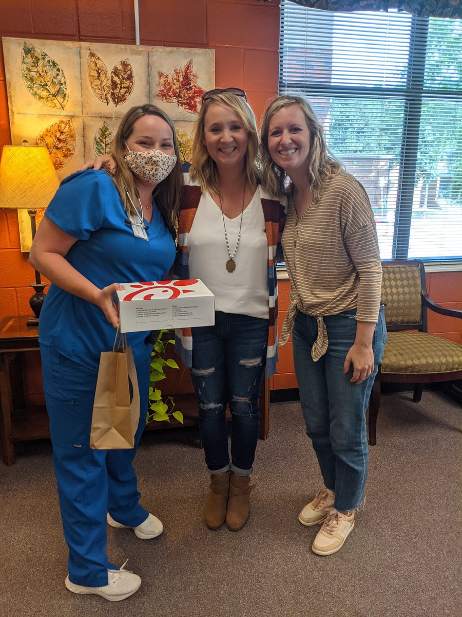 Thank you <a href="/nsckennesaw/">NorthStar Church</a> for loving on our amazing nurse Angie today! She is the best of the best and we are grateful for her recognition! 🦅❤️ <a href="/principalhoward/">Monica Howard</a> <a href="/mikelinch/">Mike Linch</a>