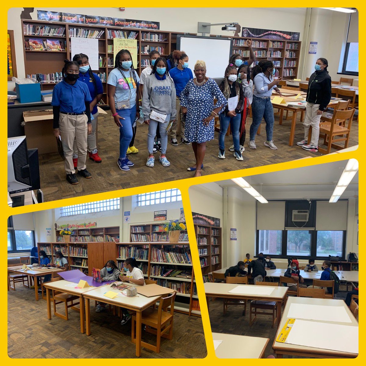 MrsSydneyMorris's tweet photo. Destination Elevation in actionβ¦Sustainable Community Schools Programs, Pearls with Power, Attendance Pizza Party, Love from my Drake Family! #DrakeStrong @DrakeElementary @ChiPubSchools @PedroCPSCEO @docswin https://t.co/3NRSxagTRp