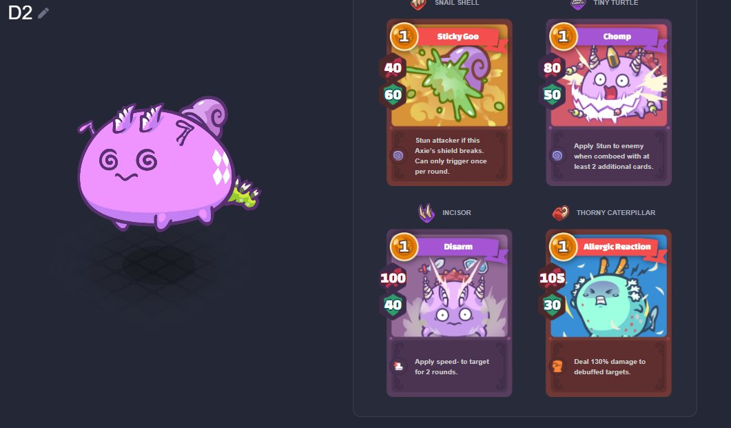 TeamstekPTE's tweet photo. 16th of October we reveal the next winner of a #scholarship account!
This will be the first #Axie we reveal, a reptile with some dirty combo's.
Do you want to becoma a TeamstekPTE scholar?
Send your application in our Discord server, link in bio!
#StackTogether https://t.co/3MMbQq39UJ