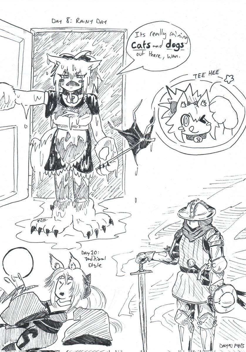 WaiWai_19's tweet photo. The next batch~ I really like the design of the knights, its a shame that they're portrayed as weak mobs... #FGO #doodlefest #tamamo #็่ปใฎๅใ#ใฟใใขใญใฃใใ https://t.co/xbokAwVzWx