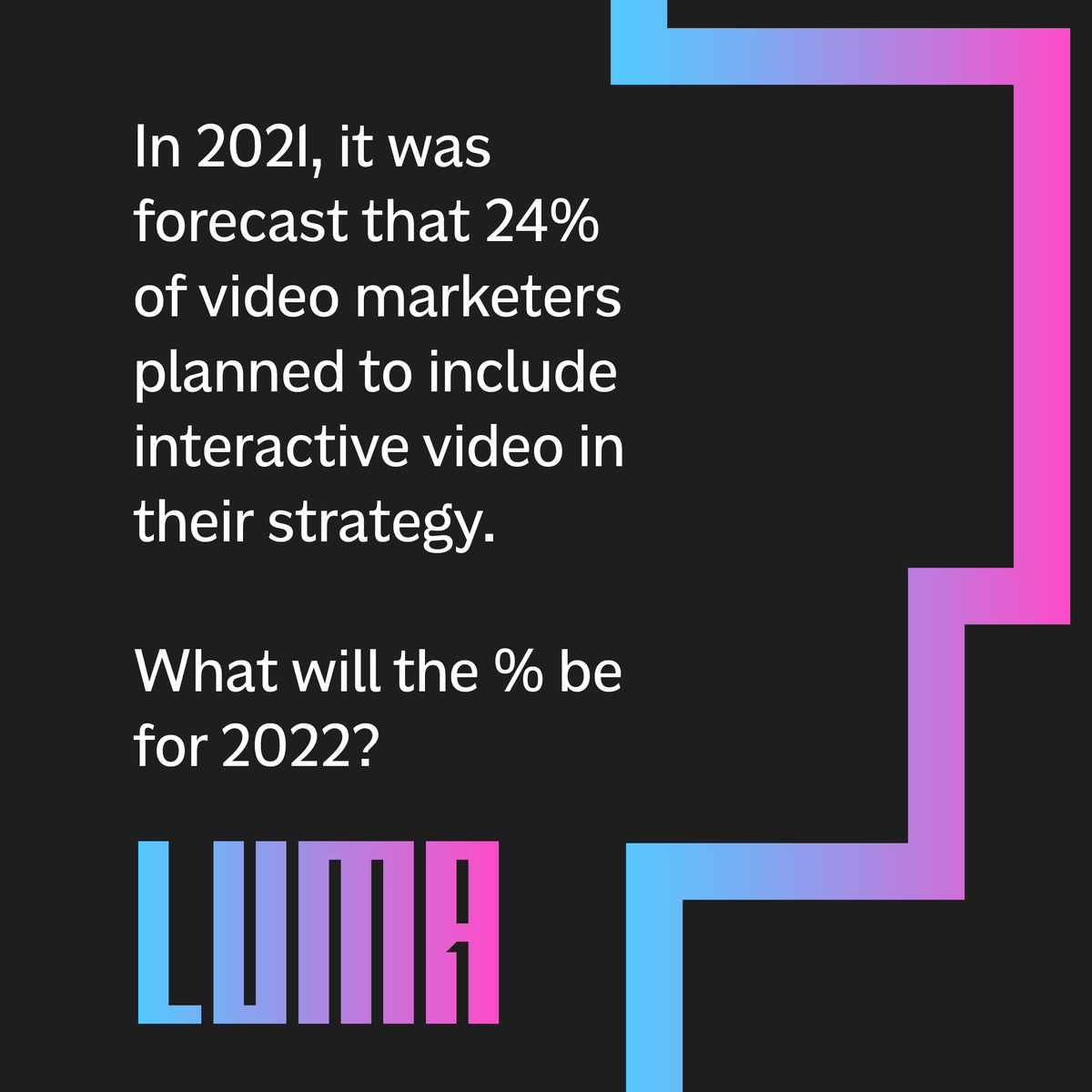 luma_one's tweet photo. Have you ever considered using interactive video as part of your content marketing strategy? If not, what stops you? We’d love to know!🤳🏼
#videomarketers #videomarketing #contentcreators #contentmarketing #contentcreation https://t.co/scCbdDI8Op