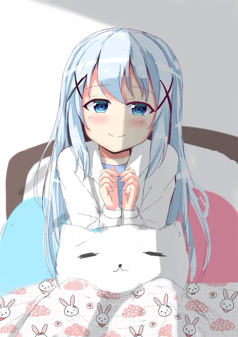 [RKGK]
Good mornin'! Nice day for drawing ain't it? 
just quick rkgk with Chino from GochiUsa,
Almost a month I haven't do any coloring. 
o-)--( 