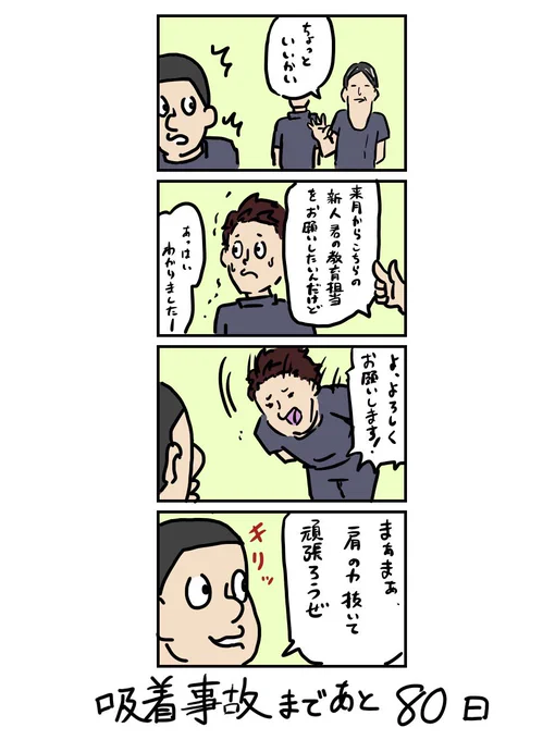 100日後に吸着事故を起こす放射線技師

20日目 