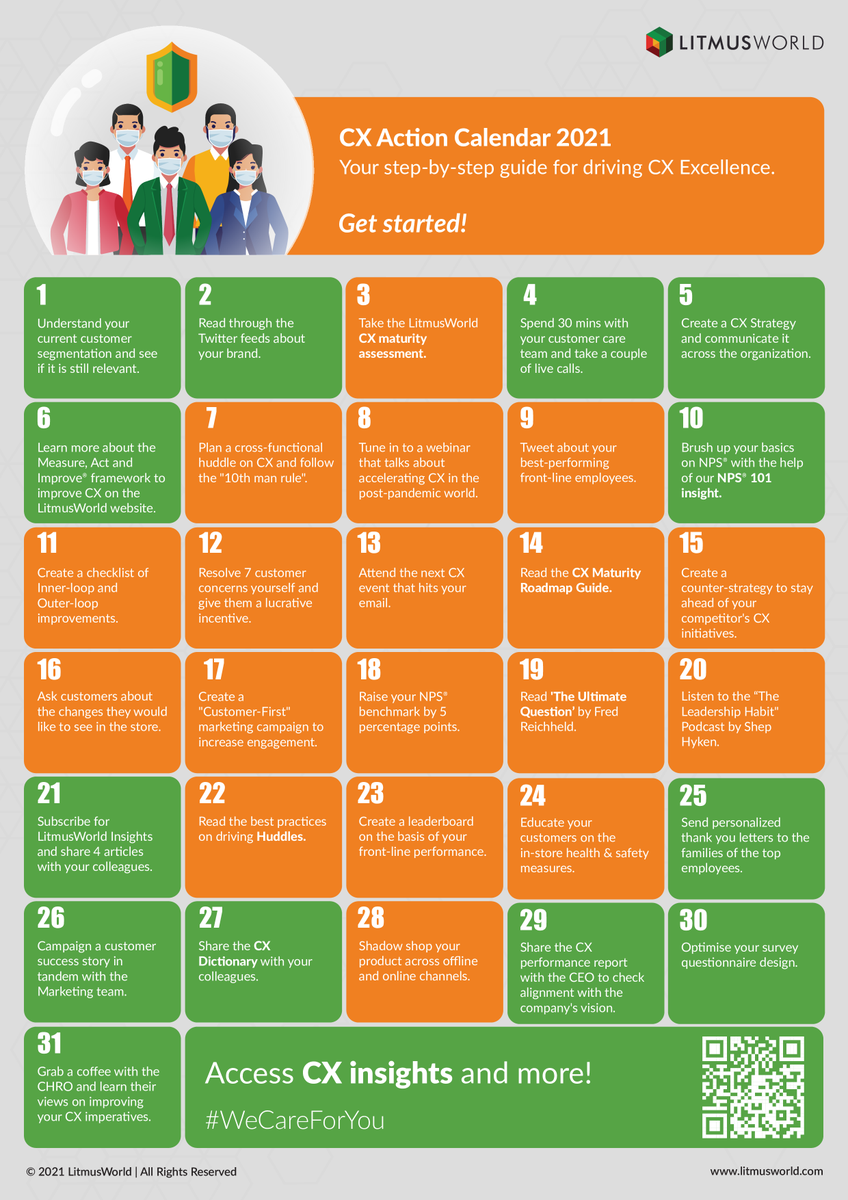 LitmusWorld's tweet photo. Drive CX Excellence through our CX Maturity Roadmap Guide.
#CustomerExperience
#LitmusWorld 
#CX
#CXActionCalendar
#CXExcellence https://t.co/9E8RN8a4ja