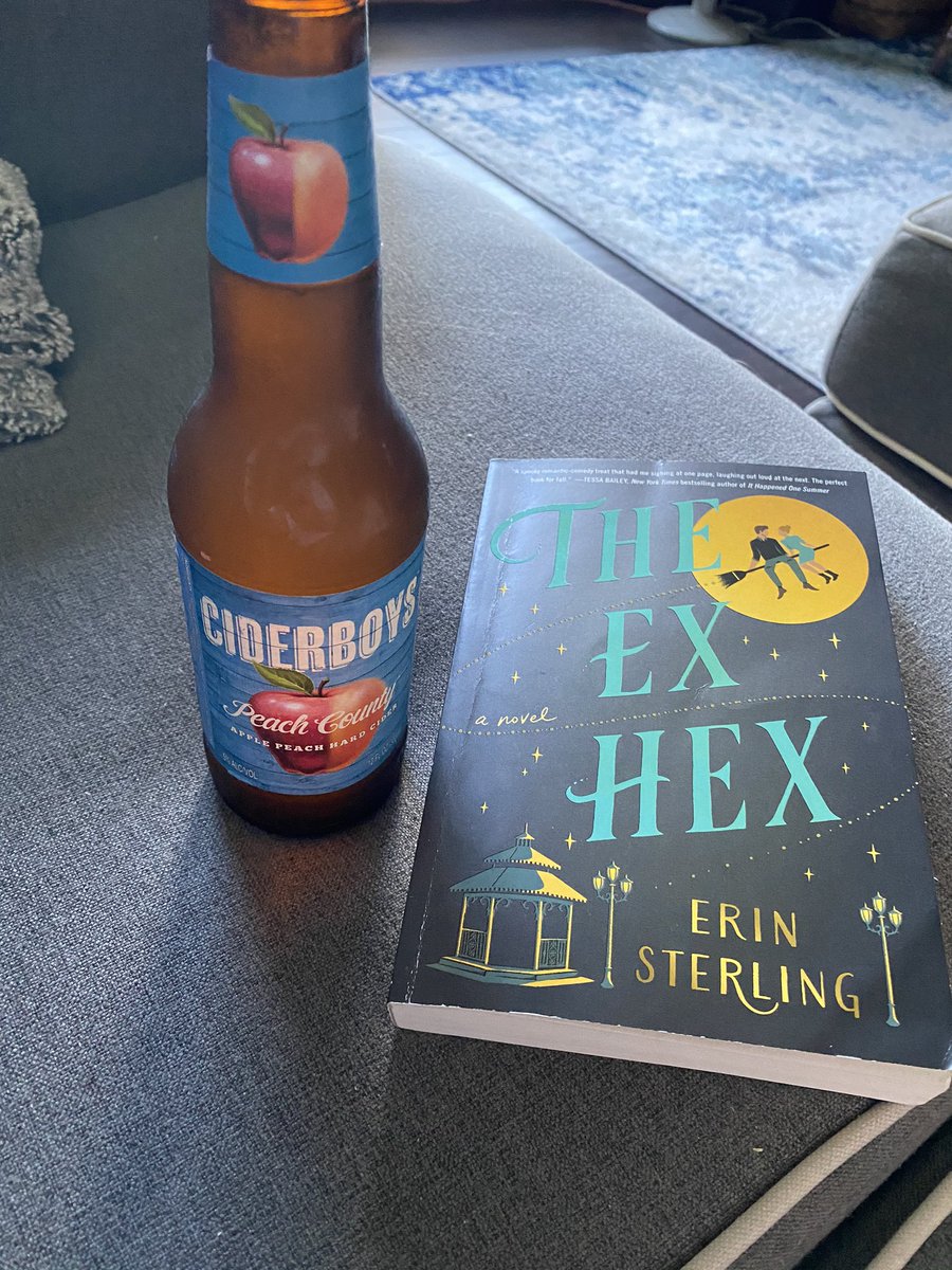 Samantha Hittson (@srhittson) on Twitter photo Drinking a cider and reading The Ex Hex by <a href="/LadyHawkins/">Rachel Hawkins/Erin Sterling</a> to enjoy my little bit of fall break Drinking a cider and reading The Ex Hex by <a href="/LadyHawkins/">Rachel Hawkins/Erin Sterling</a> to enjoy my little bit of fall break