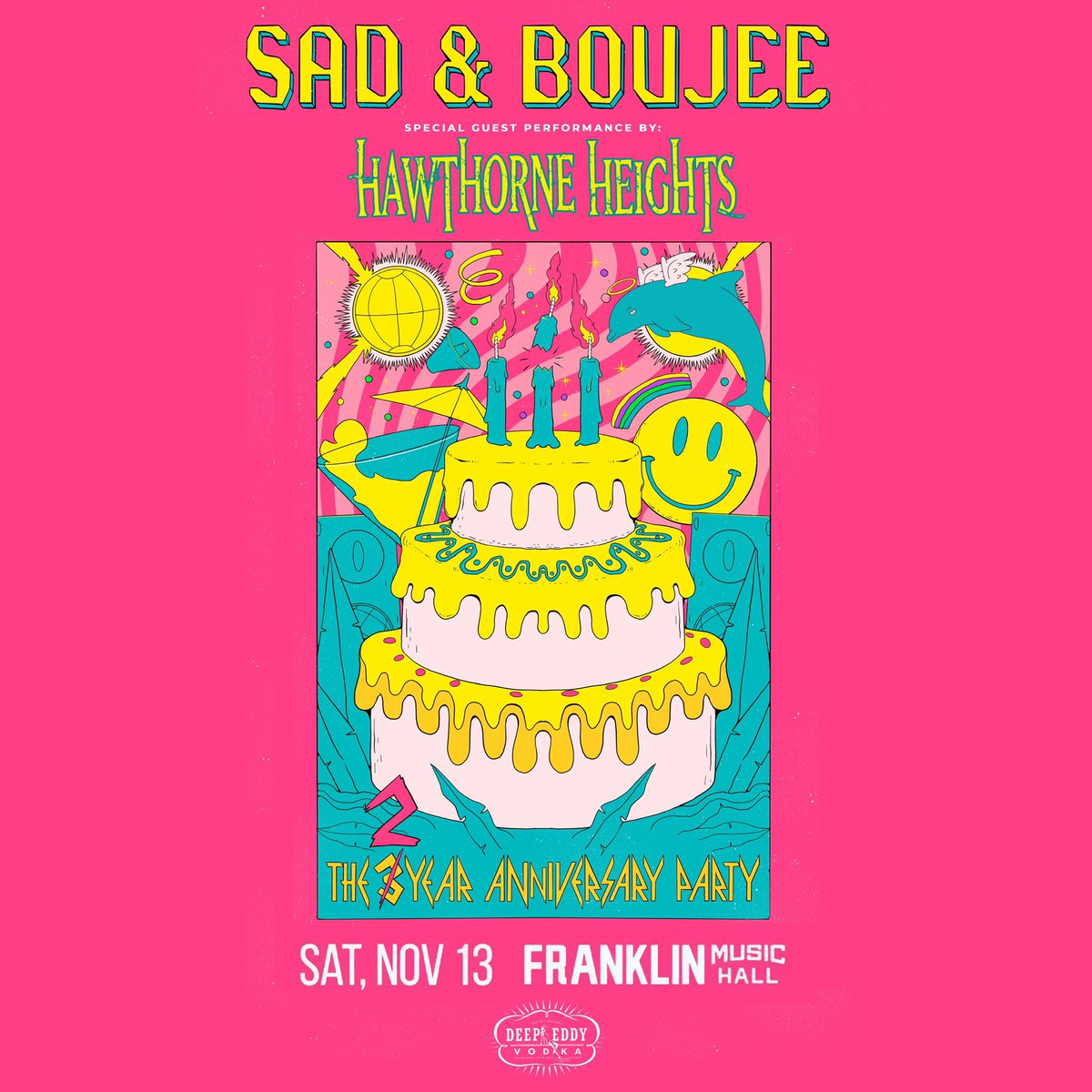 Voltage Lounge (@voltagelounge) on Twitter photo Sad & Boujee ~ Emo + Trap Party! will be celebrating 2 years with special guests performance by <a href="/HawthorneHgts/">Hawthorne Heights</a> at <a href="/franklinmhall/">Franklin Music Hall</a> in Philly on 11/13. Tix on sale now
(event is 18+)
Tix 🎟 axs.com/events/413052/… Sad & Boujee ~ Emo + Trap Party! will be celebrating 2 years with special guests performance by <a href="/HawthorneHgts/">Hawthorne Heights</a> at <a href="/franklinmhall/">Franklin Music Hall</a> in Philly on 11/13. Tix on sale now
(event is 18+)
Tix 🎟 axs.com/events/413052/…