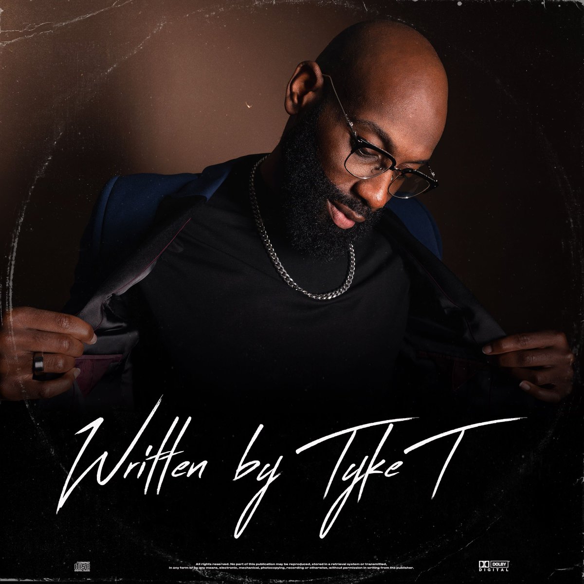 Release of the Week➡️ We are excited that our host <a href="/TykeT86/">TykeT86</a> is releasing his new album 'Written By Tyke T' 

Never one to be labeled, Tyke T has always pushed boundaries in his music and performance and 'Written By Tyke T' is no different. 

#rejecthealgorithm #releaseoftheweek