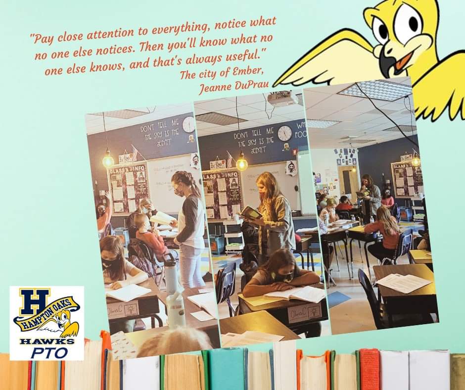 PtoHampton's tweet image. Hampton Oaks PTO granted funds to purchase books for 5th graders for City of Ember novel study. Remember we are #StrongerTogether @HamptonOaksElem @MrsSuttonFocus