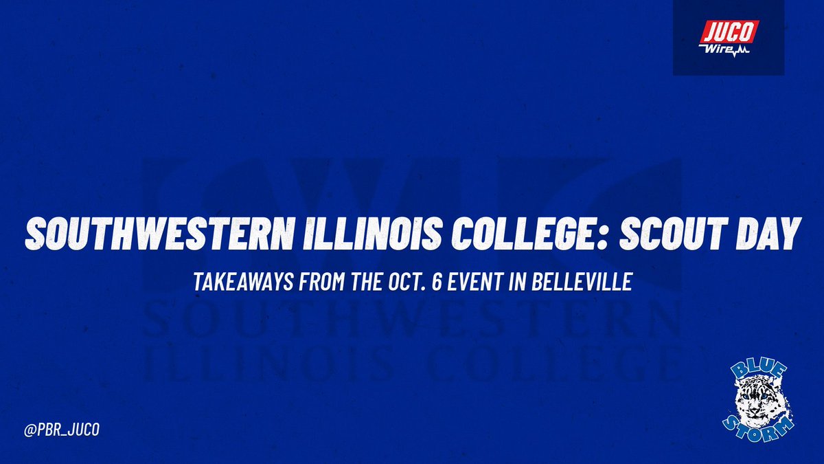 SWIC Scout Day: Takeaways 🔵⛈

+ Our Director of College Scouting, <a href="/DSeifertD1PBR/">David Seifert</a>, gives his thoughts on a handful of standout performers from last week’s <a href="/BlueStormBSB/">Southwestern Illinois College Baseball</a> Scout Day. 

SWIC TAKEAWAYS 🔗 bit.ly/3ADy8Hu