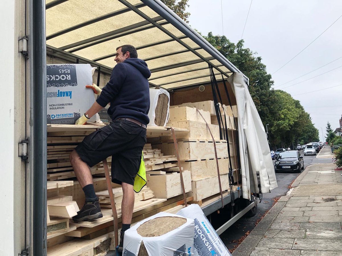 pulpbuild's tweet photo. Day-1 - 20/09/2021
.
Expecting delivery by 9 AM
.
Setting out C24 2”x9” Soleplate and 1-2-1 #cnc cut template ready for framing tomorrow
.
Although this looks easy, accuracy on the concrete up-stand wasn’t on our side, we needed +/- 5mm
.
Project #PULP018 https://t.co/LZlyZ5xD9R