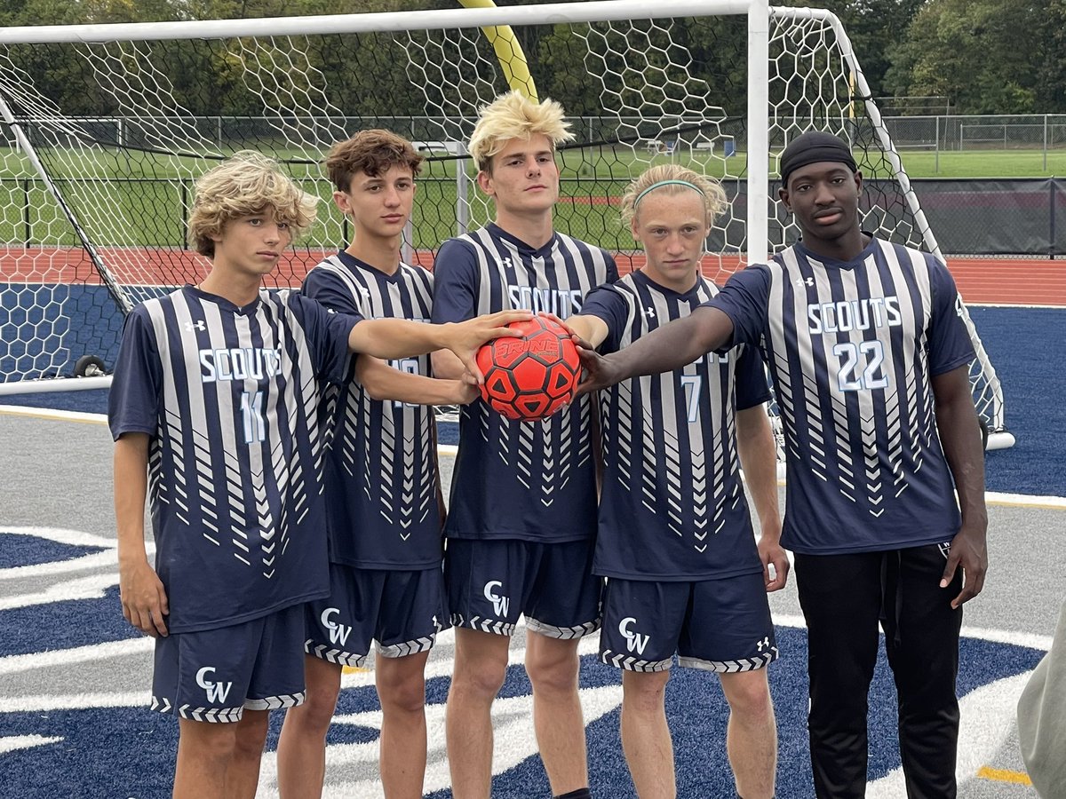 Tonight we honor our 5 seniors!  Thank you for all your hard work the last four years!  You’ll be missed, and will always be a part of this soccer family!!! <a href="/CWScoutsSports/">CWAthletics</a> <a href="/ConradWeiserHS/">Conrad Weiser High School</a>