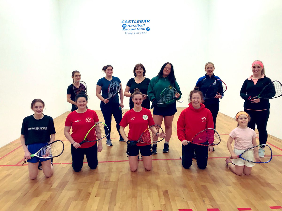 racquetballire's tweet photo. #BacktotheCourts Month Continues @ Castlebar Racquetball Club!
The club have recontinued their Weekly Womens Club Night after a 18mth break -Great to see another club back in action promoting #WomeninSportIre
Join them on Mondays - find out more on their fb page!
#racquetball https://t.co/J30t6UZBdE