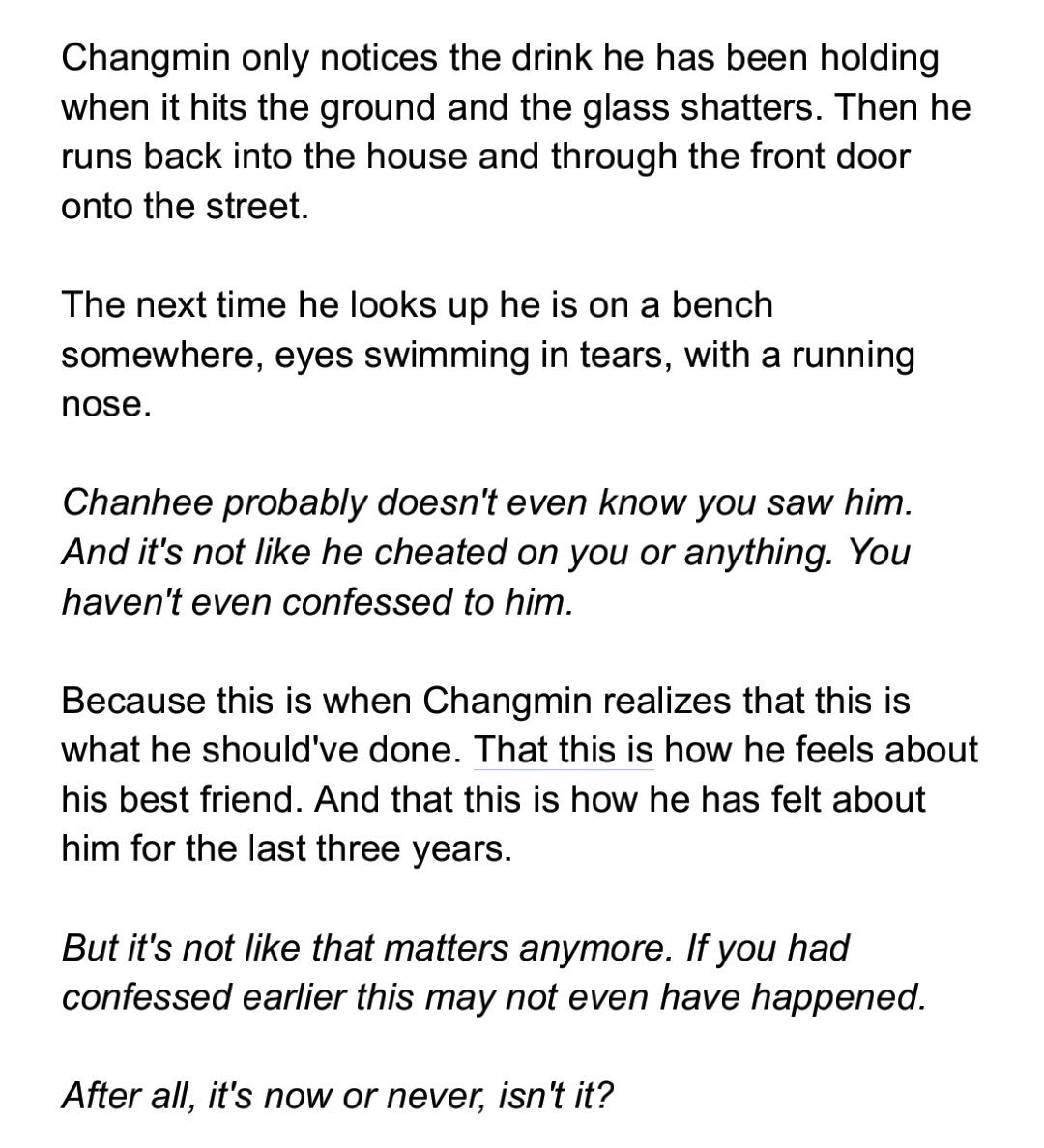 my entry for day 12: a kyunyu/bbangnyu drabble