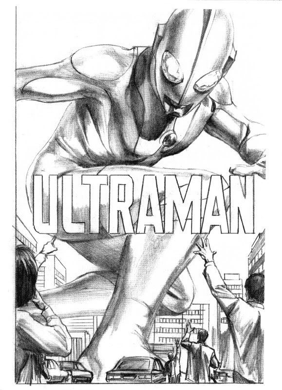#Ultraman #sketch #mondaythoughts @comics_mercury 
