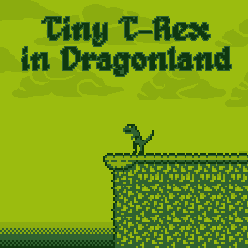 It may not be the final title but this project deserves a name! #TinyTRex #indiegame #indiedev #unity3d #unity2d #GameBoy #gamedev #gamedevelopment