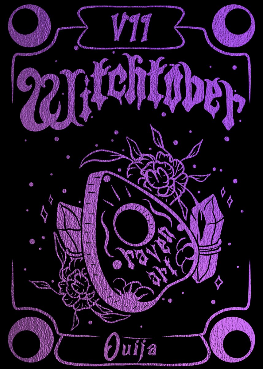 RavenArt_'s tweet photo. ✨ Witchtober - 7 OUIJA ✨
#ravenartober #feriamonster #listawitchtober #witchtober #moonchild #witchcaft #darkart #gothicart #witchythings #familiar #drawing #illustration #vector #xppentablet #witchtober #tablet #goat #familyspirit #neospooky #ravenartober2021 https://t.co/rupocCND4n