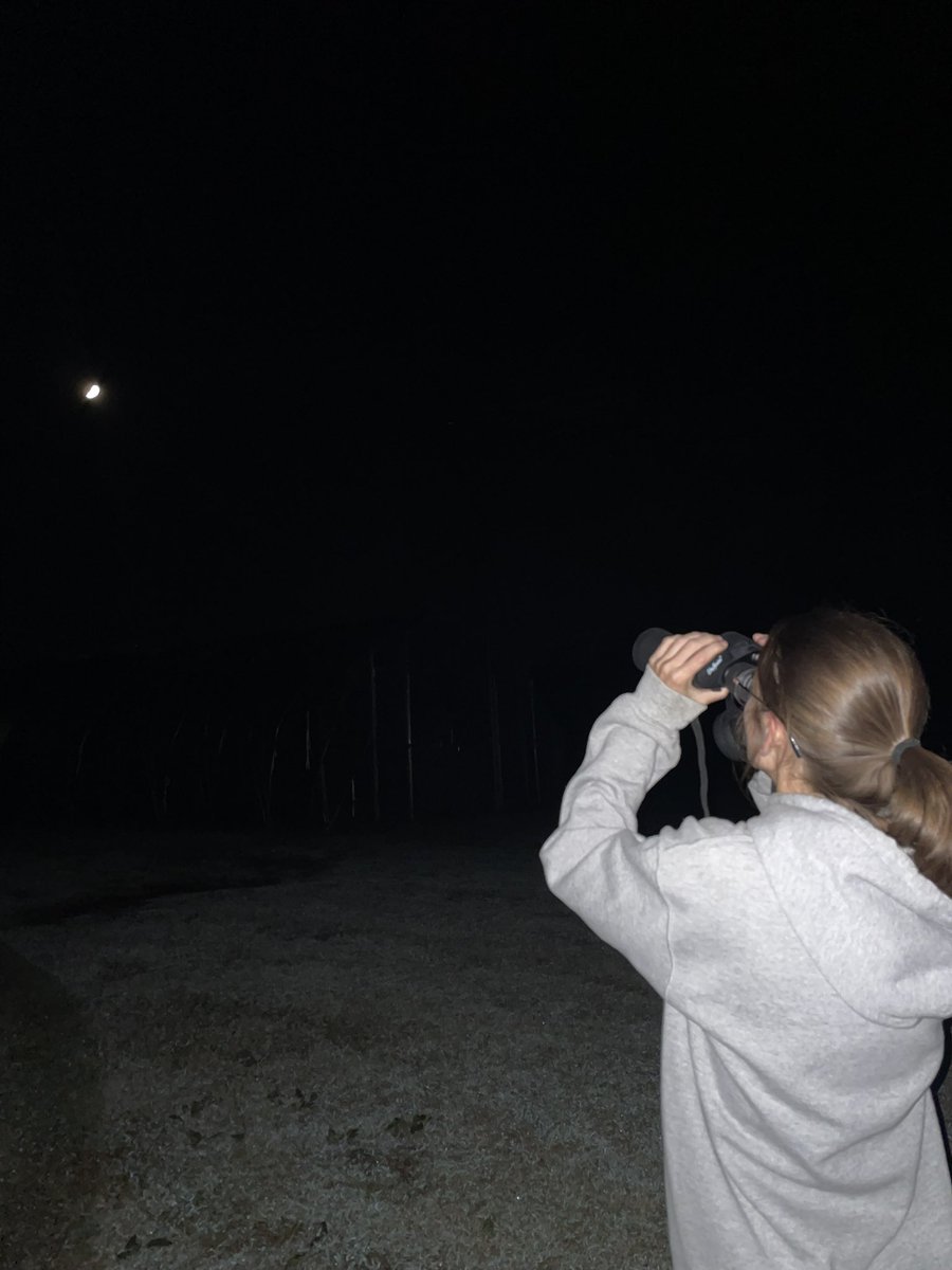 CortneyBlackbu4's tweet photo. Tonight I used Planets. In the app the stars in the constellations were connected and labeled. My favorite part of tonight was looking at the moon, it looked so cool through the binoculars! I also got to see the Great Square of Pegasus that was covered in the book. @DorOKSG https://t.co/DqjbzgM4vE