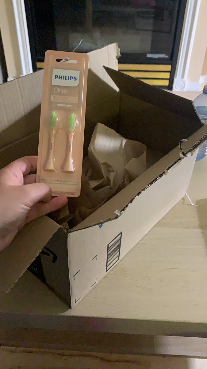 Got a package in the mail, the box was so big I actually questioned what I had ordered for a second ….. <a href="/amazon/">Amazon</a> you gotta do better! #wasteful #packagingfail