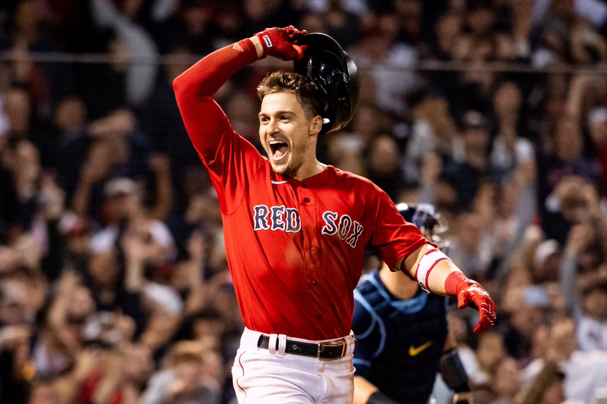 RedSox's tweet photo. Marathon Monday ➡️ Clinching Monday https://t.co/RPM1PnwvMi