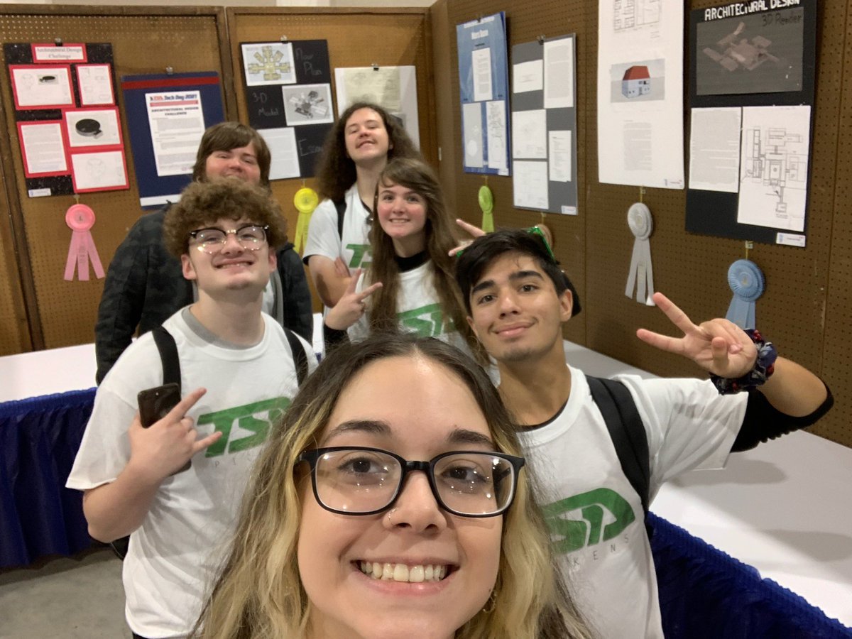 TSAPickens's tweet photo. @GeorgiaTSA20 Tech Day 21!
1st place Promo Display (Jeri and Luke)
4th place CIM (Luke and Jeri)
4th place Alt Energy (Luke)
7th place Arch Design (Griffin and Fletcher)
Hon. Mention Structural Engineering (Marlayna and Owen) https://t.co/nQ8ScidKMu