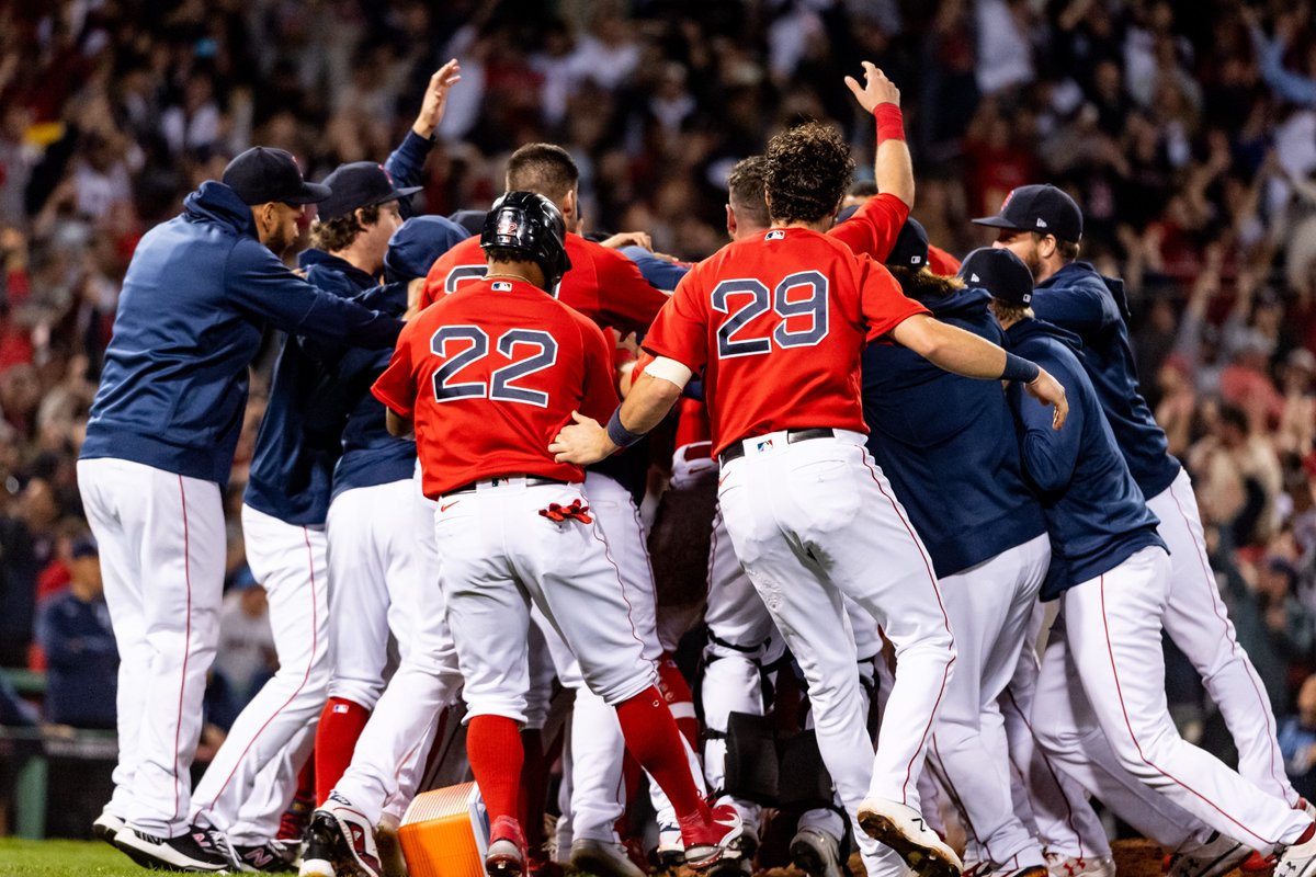 RedSox's tweet image. AL East Teams Still in the Postseason: Us.