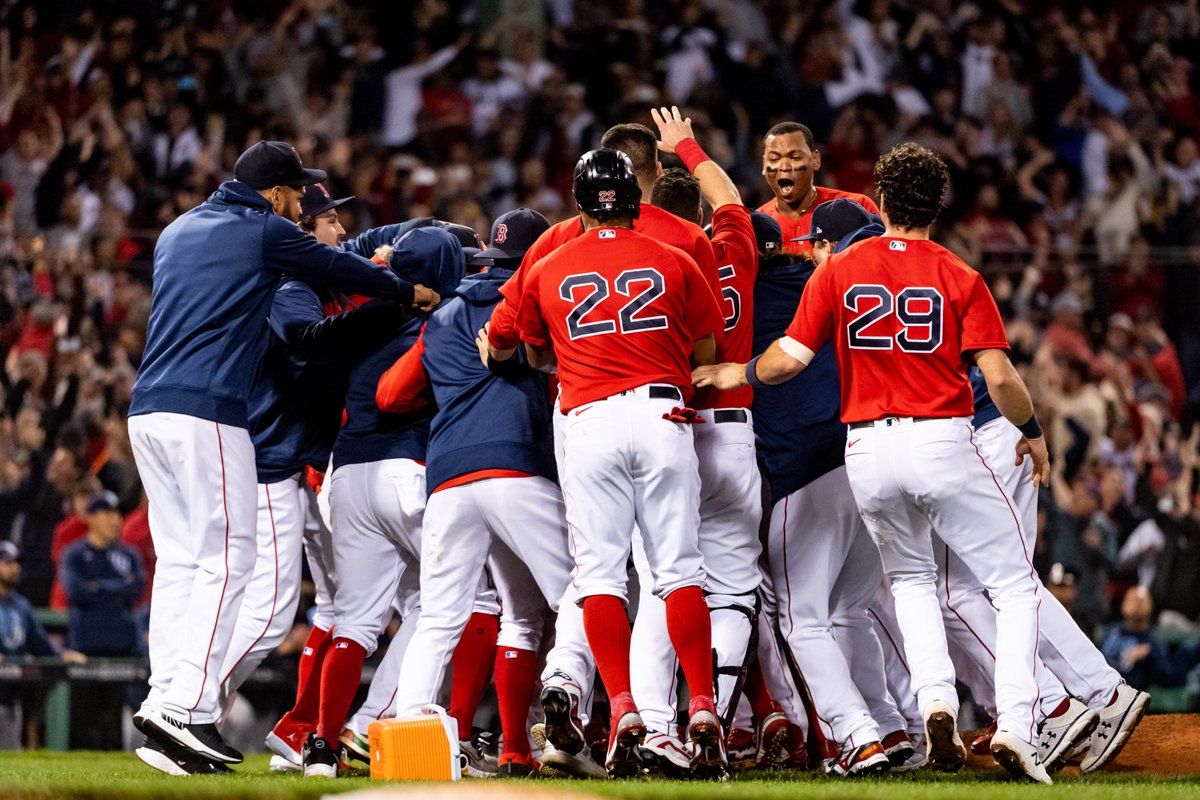 RedSox's tweet image. AL East Teams Still in the Postseason: Us.