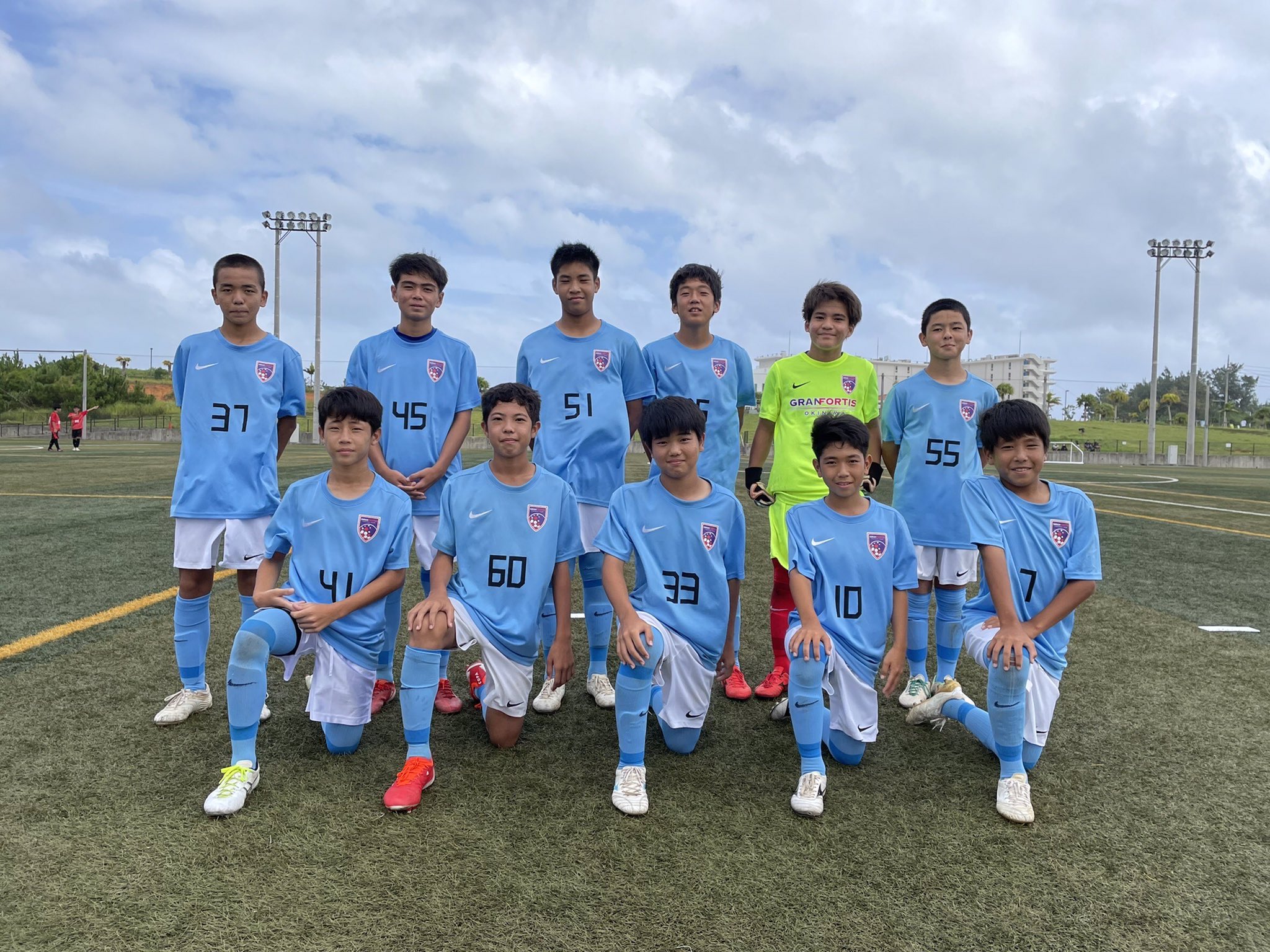 グランフォルティス沖縄jy Sur Twitter 高円宮杯 ｕ １３サッカーリーグ２０２１ Vs Fc琉球那覇 2 0 0 1 Total 2 1 Gole 前半 當山 葵月 No 33 玉寄 一空 No 55 1年生初めての公式戦 多くの選手が緊張する中 苦しみながらも初戦を勝利を勝ち取ることができました
