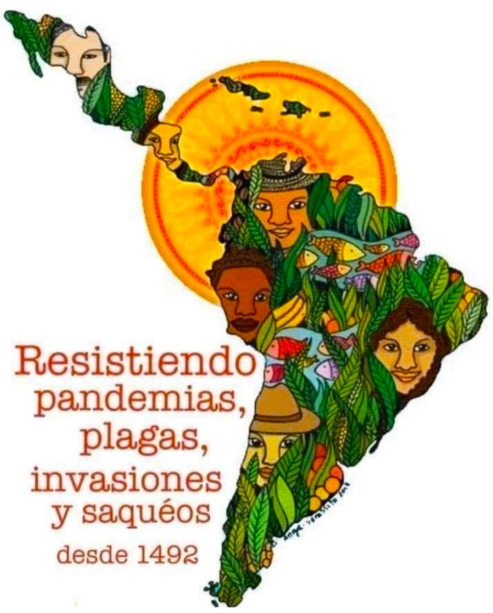 ferchu1001's tweet photo. "Vinieron. Ellos tenían la Biblia y nosotros teníamos la tierra, y nos dijeron: (Cierren los ojos y recen), y cuando abrimos los ojos, ellos tenían la tierra y nosotros teníamos la Biblia..." 
#NadaQueCelebrar https://t.co/wuPUFr5dZ3