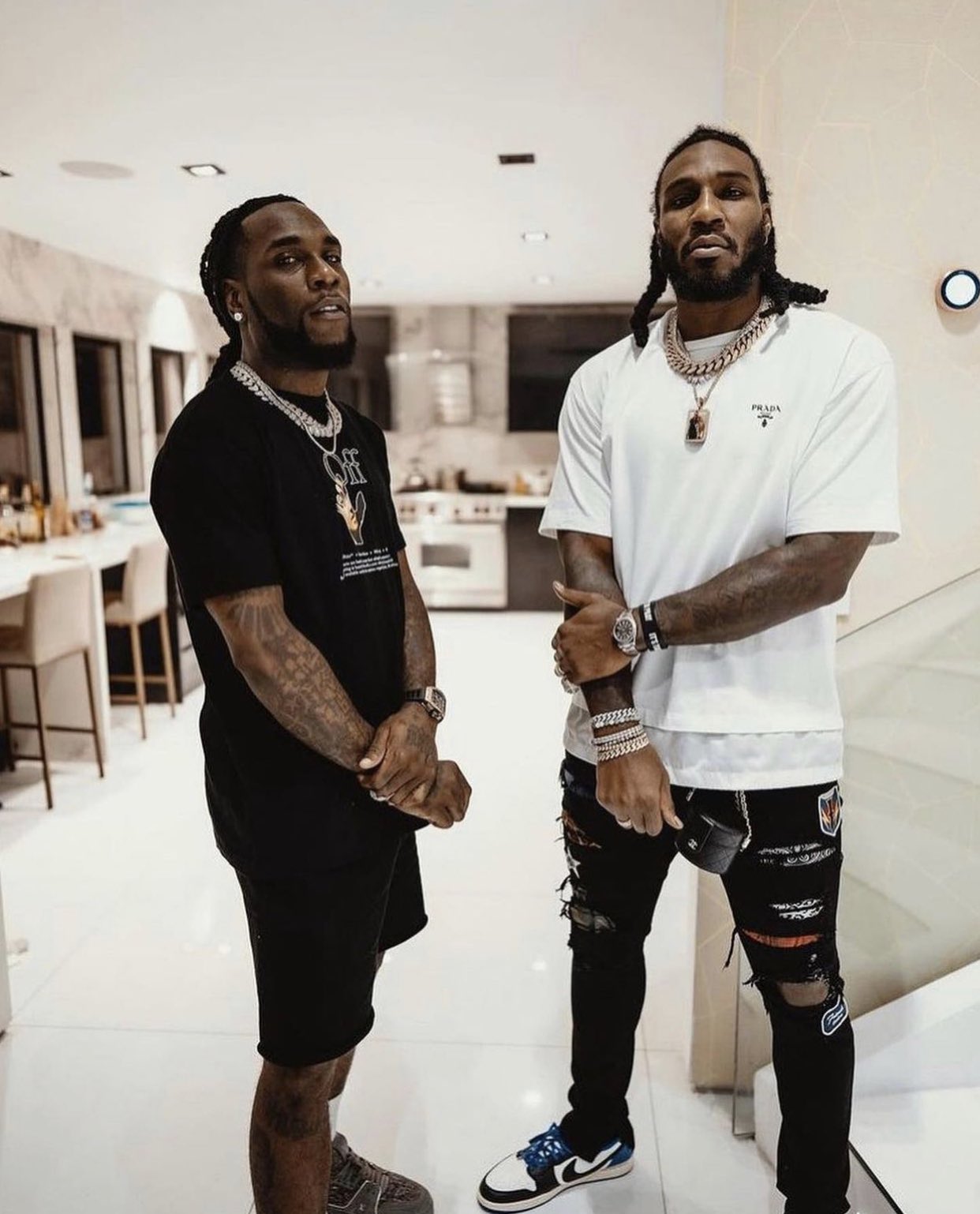 N~ on X: Jae Crowder and Burna Boy need to be cast in The Parent Trap  remake! 😂 #NBAPlayoffs  / X