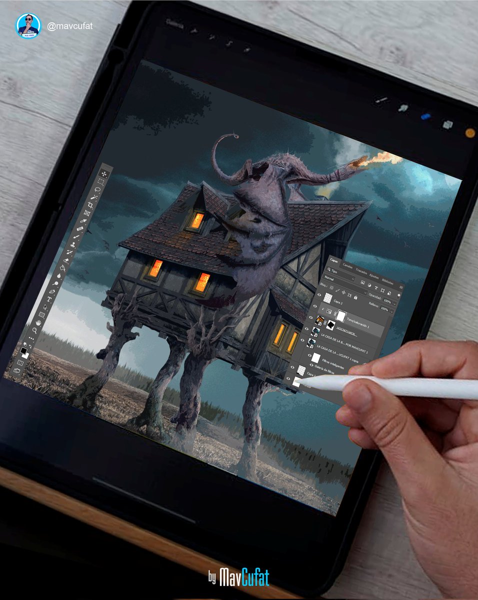 mavcufat's tweet photo. La casa de la bruja. Parte 1
Por @mavcufat / @cufatalejandro
.
#house #bruja #photooftheday #photomanipulationart #photoshopedit #photoshop_art #horror #dragon #photshopdragon #empireoffuture #magnificentvisuals #launchdsigns #thephotoviers #creativemobs #visual_digging https://t.co/qx8Ws0N95Z