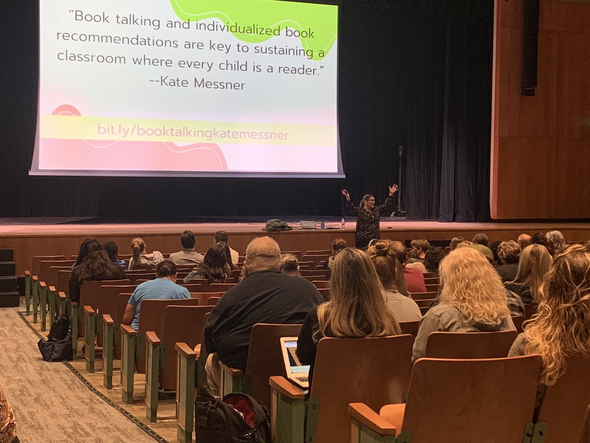 NashLiteracy's tweet photo. Denton ISD secondary ELAR educators learn about the joy of reading from @donalynbooks! https://t.co/97Kid2Q5h5