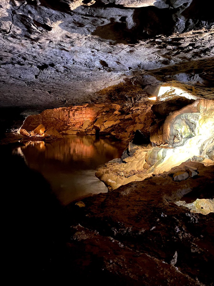 LostRiverCave's tweet photo. Just going with the Flow(stone)!
#cave #flowstone #rock #underground #boattour #lostrivercave #bgky https://t.co/z3wCU0jQB4