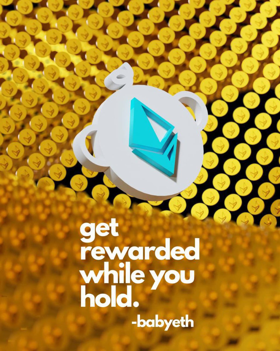 TaylerHolder's tweet photo. Just Came across .@BabyEthCoin you earn passive income💰in ETH just for holding it 👀💸📈 https://t.co/CDz9B3YTCa https://t.co/7PSvyVa8Fc