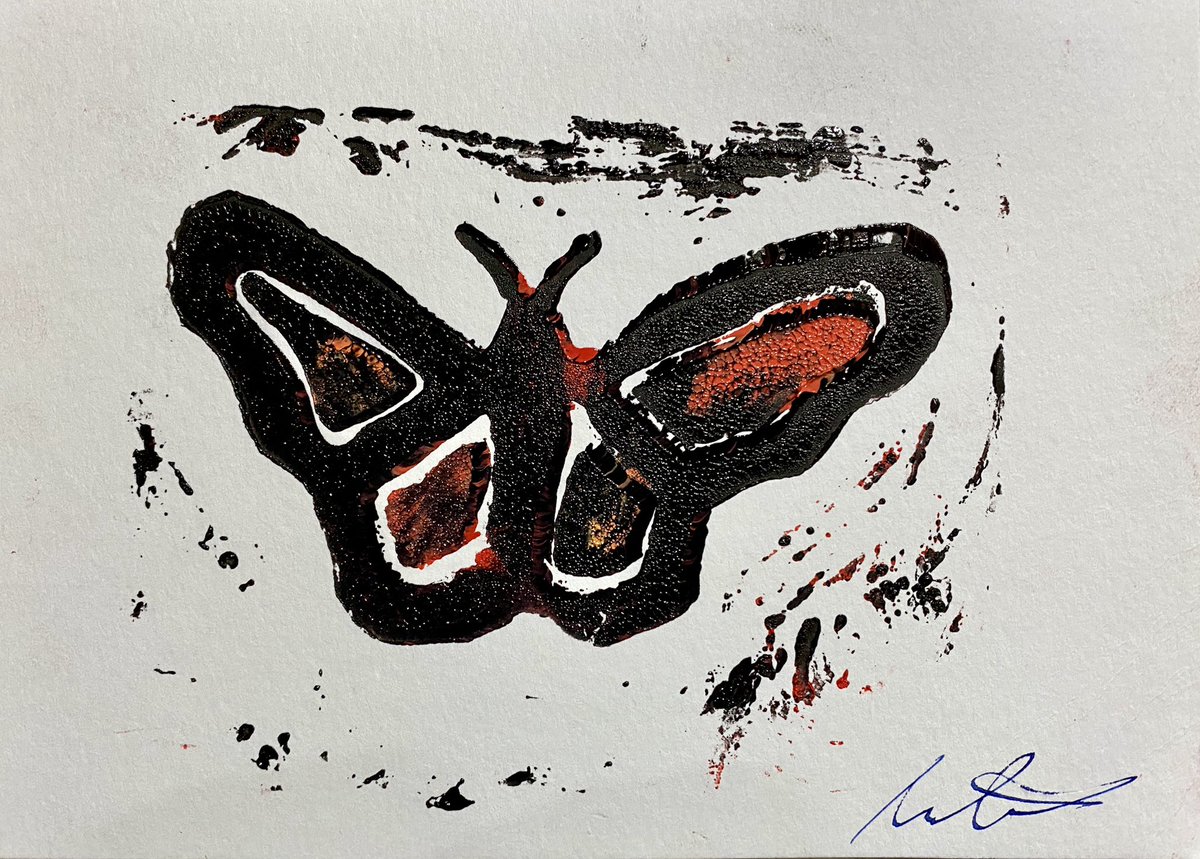 swimdeep's tweet photo. One of a kind prints, by hand. #PrintBlock #Tattoo #Symbols #Road #VeryFast #SOA #MayansMC https://t.co/MfHbTVshRG