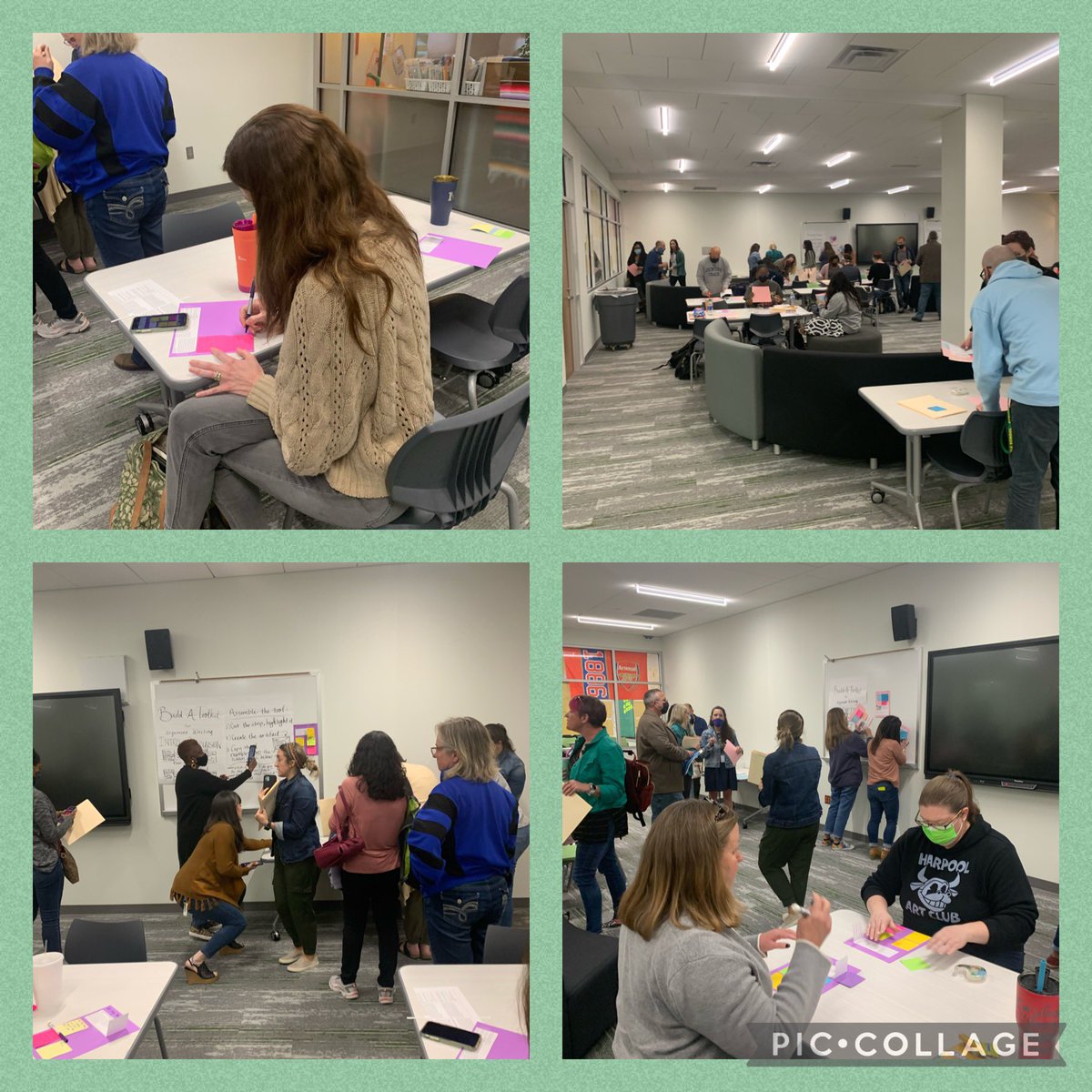 NashLiteracy's tweet photo. Middle school ELAR educators build toolkits to support students during small group instruction. https://t.co/6zDTn5F9fQ