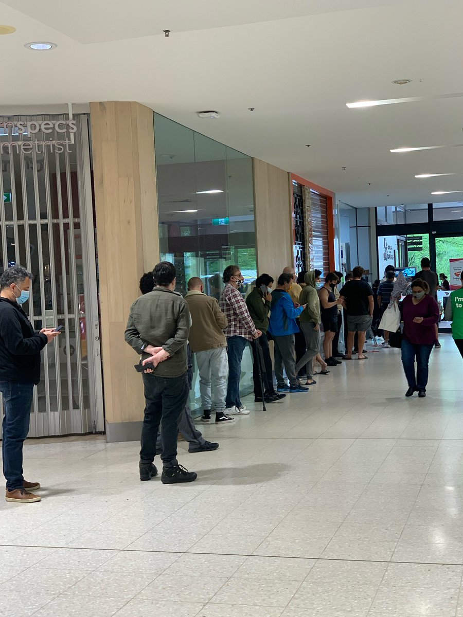 Day 2 NSW #nswopening #hairdressers #justcuts you can’t get your haircut online!