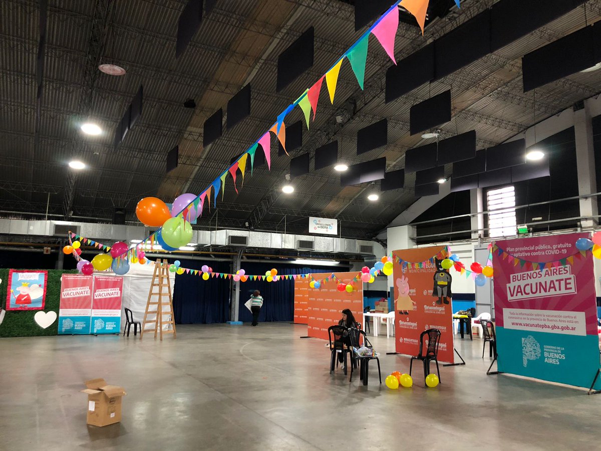 Mañana 12 de octubre comienza la vacunación para menores de 3 a 11 años. Los vacunatorios de toda <a href="/BAProvincia/">Gobierno PBA</a> ya están preparados y los equipos de <a href="/SaludBAP/">SaludBAP</a> listos para empezar una etapa muy importante de la campaña de vacunación. 
A vacunarse!!

<a href="/Kicillofok/">Axel Kicillof</a>
<a href="/nkreplak/">Nicolás Kreplak</a>