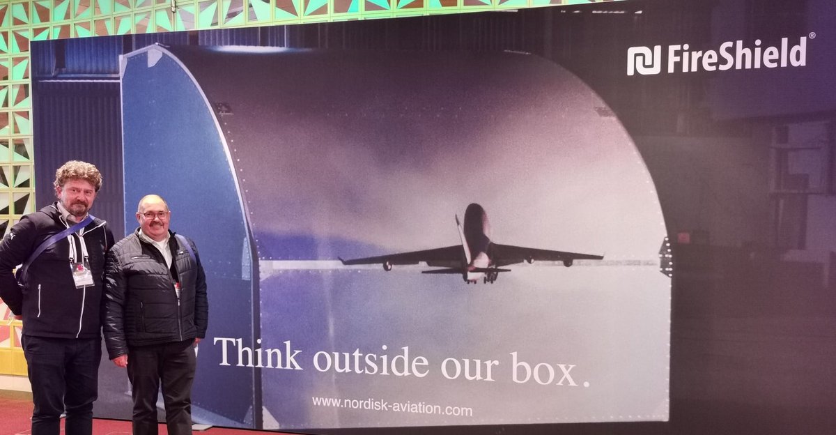NordiskAviation's tweet photo. The world is opening up and we are so happy to be at @IATA WCS 2021 in Dublin. Looking forward to a great week! #IATAWCS #AirCargo #NordiskAviationProducts #FireShield #thinkoutsideourbox #MakingAirCargoSafe #Nordisk #AirFreight #Cargo #Logistics #UnitLoadDevice #FlyNordisk https://t.co/n9Uq4mMjb7
