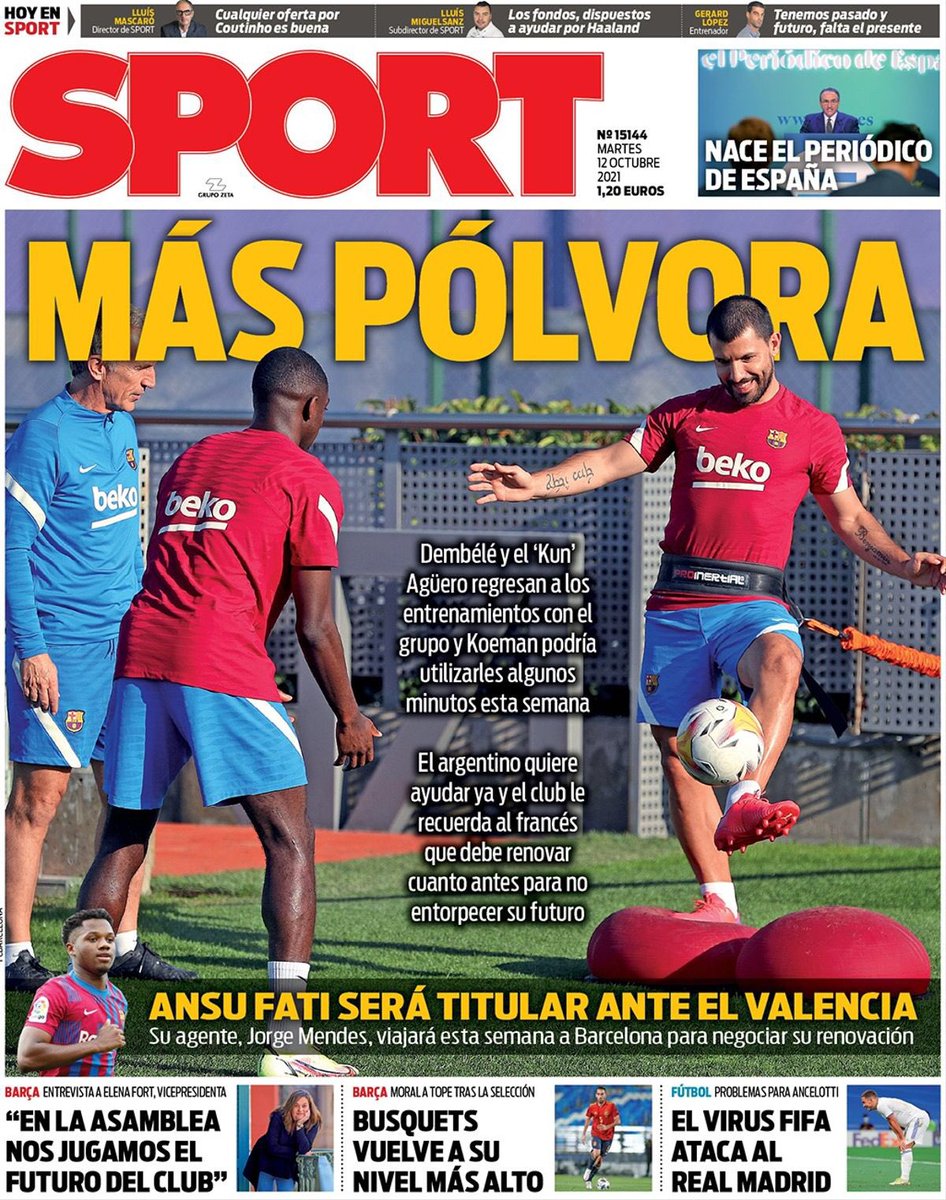 nonleggerlo's tweet image. #nonrassegna Sport - 4

#portadas #frontpage #alaune