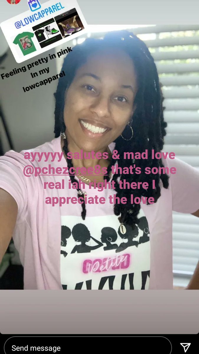 Lastofawriters1's tweet photo. salutes to 1 of my queens for supporting the merch #lowcapparel #blackownedbusiness #anythingisossible #thehungerisreal #deepentropy #blackfilms #screenwriter #escapewindow https://t.co/OXjGyGm1BH