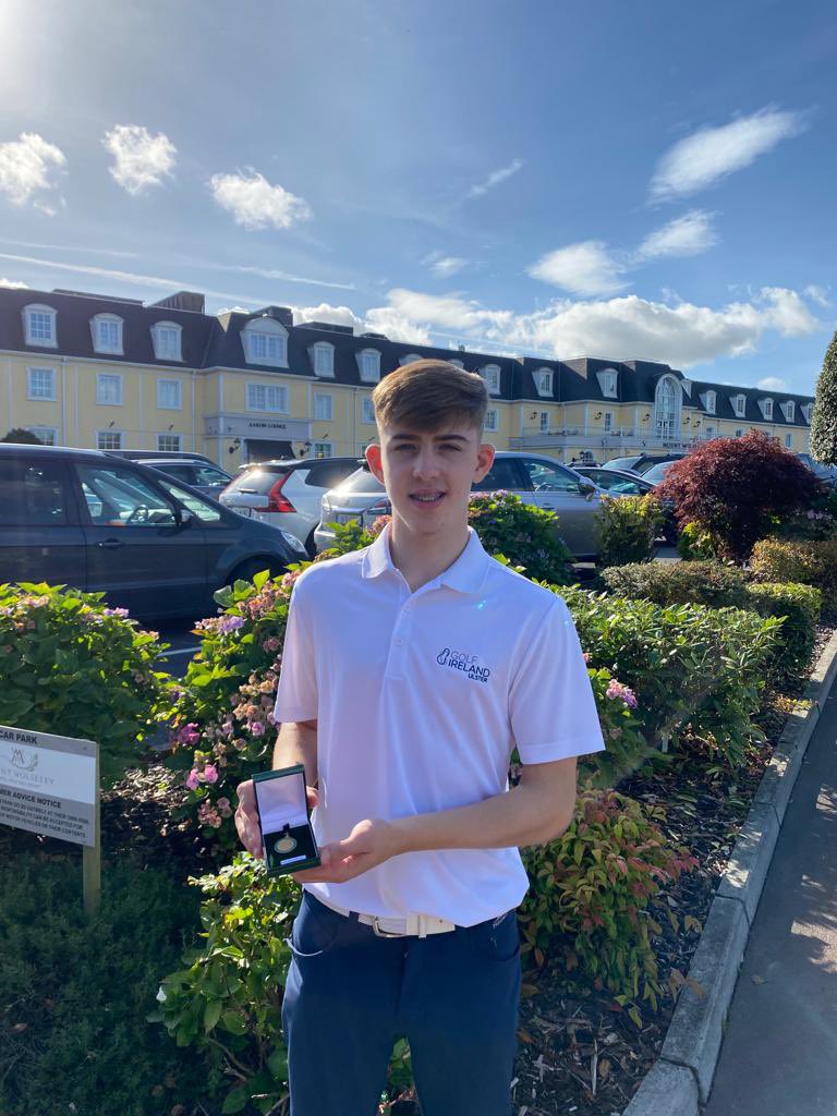 nikkibicki's tweet photo. Congratulations @noah_rb and U16 Ulster team winning the underage interprovincial championships @GolfIreland_ 2 members from @massereenegc fabulous weekend thanks to @MountWolseleyGC for hosting this wonderful event. Thanks to @chris_gallaher for the prep work🏆🥇@colinbuchanan4 https://t.co/fUYQYa7rIs