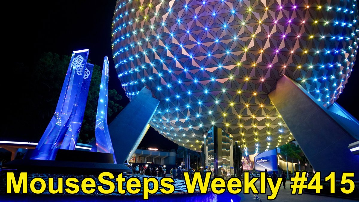 JeffLangeDVD's tweet photo. LATEST SHOW: MouseSteps Weekly #414 - Disney Genie Overview; Guardians of the Galaxy: Cosmic Rewind Imagineer Interview; EPCOT's Space 220 Dinner; Harmonious Show; Spaceship Earth as Beacon of Magic &amp; More! #DisneyWorld50 

VIDEO: https://t.co/KLtGby6zCx https://t.co/AKZ6sIxrYw
