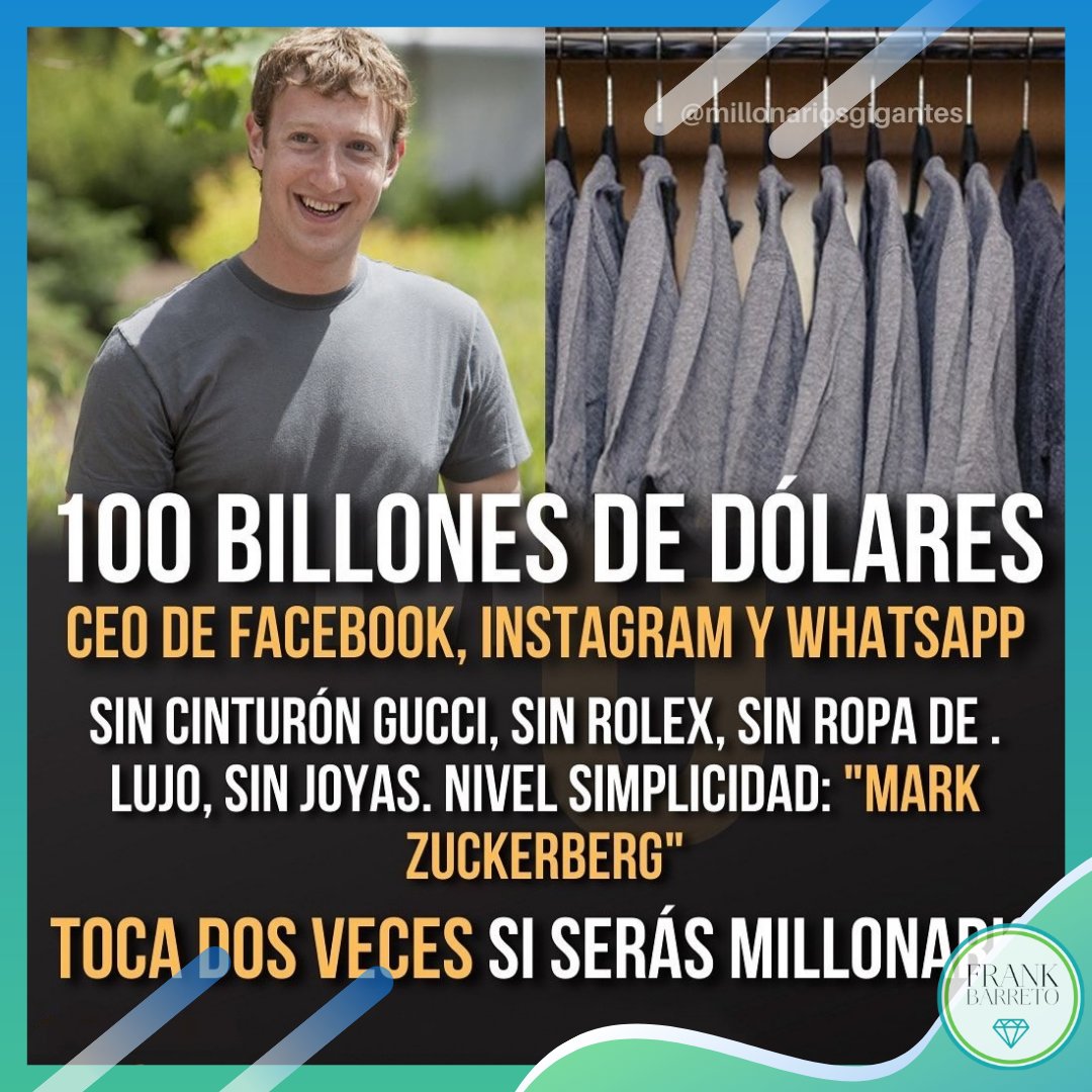 FrankBarretoof1's tweet photo. Los millonarios más grandes llevan ropas simples ☝🏻⭐
"Haciendo que las cosas sucedan"
.
@frankbarretooficial 
@frankprospero 
.
#motivacion #educacionfinanciera
#finanzas #quesabio #emprendedores #prosperidad #miami #venezolanosenmiami https://t.co/z0YUlYi0H4