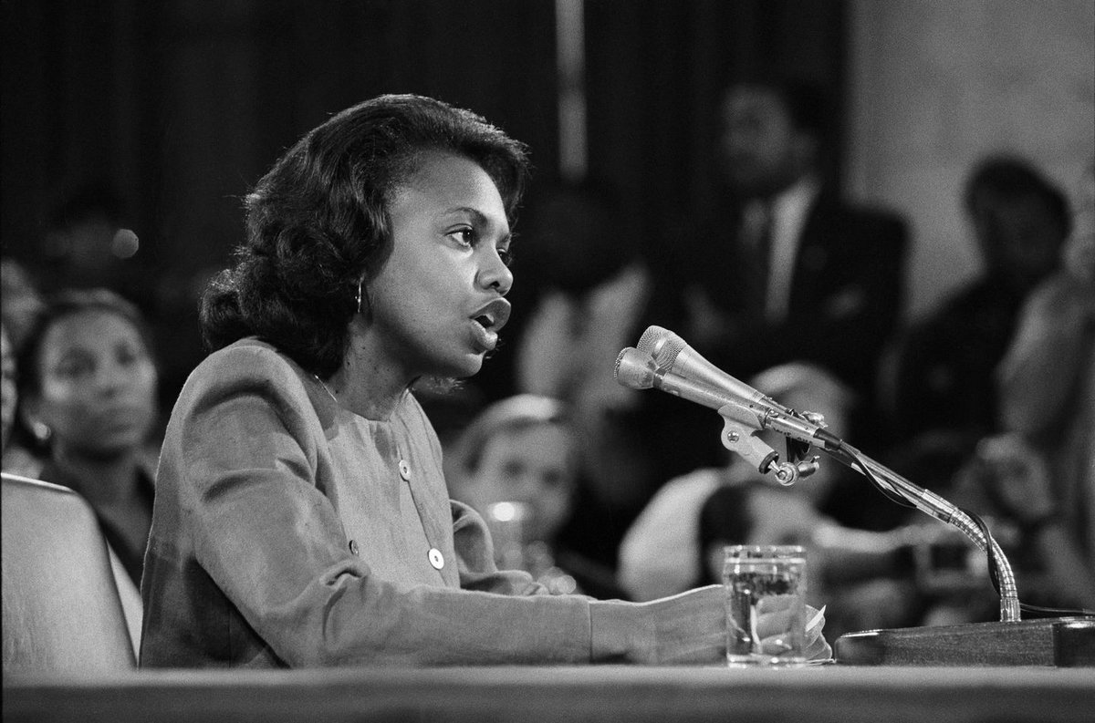 sandylocks's tweet photo. 30 years ago today, Anita Hill became an exemplar of courage, but believing her was the road not taken by millions of Americans. Our community and our nation have paid a steep price for this failure ever since. https://t.co/MEE4d1VZEm