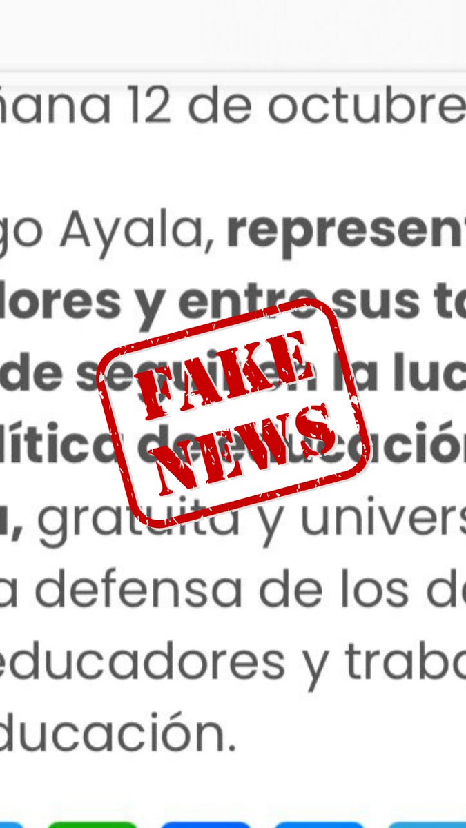 AntiCorruptoCOR's tweet photo. Hay que cuidar la información si se piensa es un medio de comunicación serio, no es posible que Esta clase de información falsa circule como noticia señores de  @lalenguacaribe_  y su director el @ElNegrovicto @domingo_ayala https://t.co/forw7GKbgA